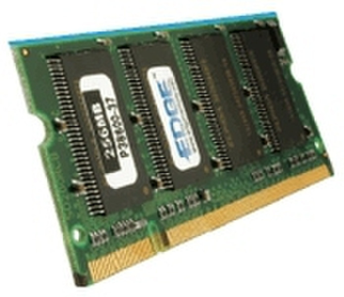 Edge 256MB 2.5V 200-pin DDR SODIMM PC-2700 CL2.5 0.25GB DDR 333MHz memory module