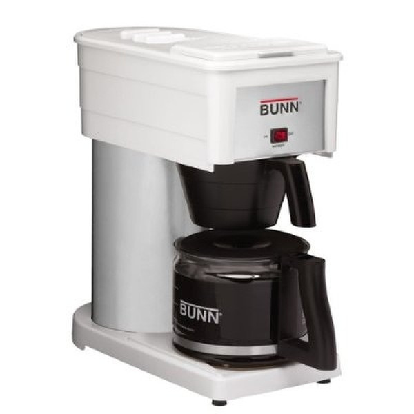 Bunn BX-W Coffee Maker Filterkaffeemaschine 10Tassen Weiß