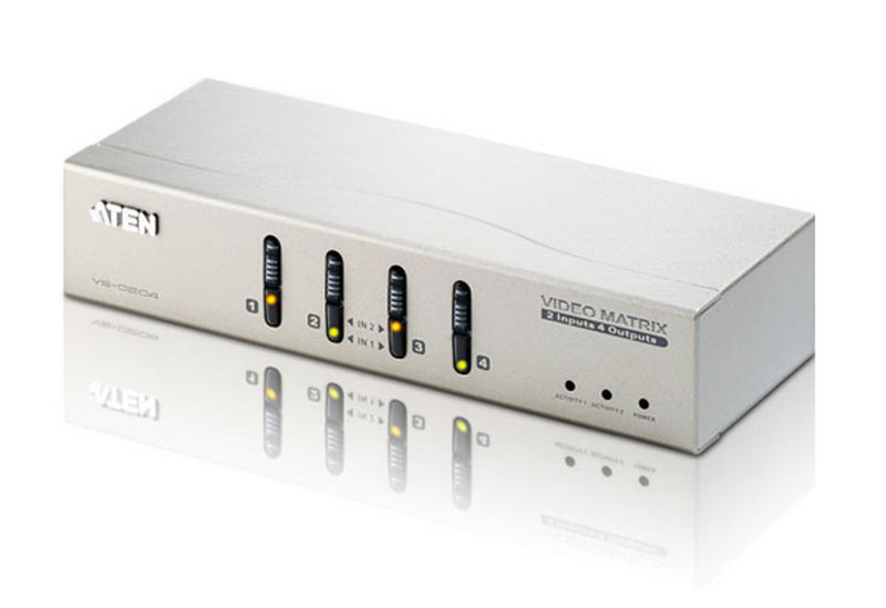 Aten VS0204 VGA коммутатор видео сигналов