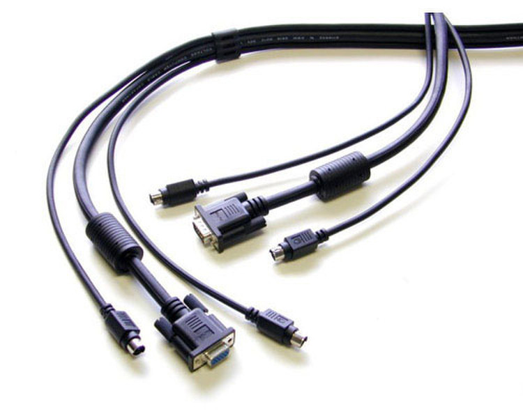 StarTech.com PS/2-Style 3-in-1 KVM cable