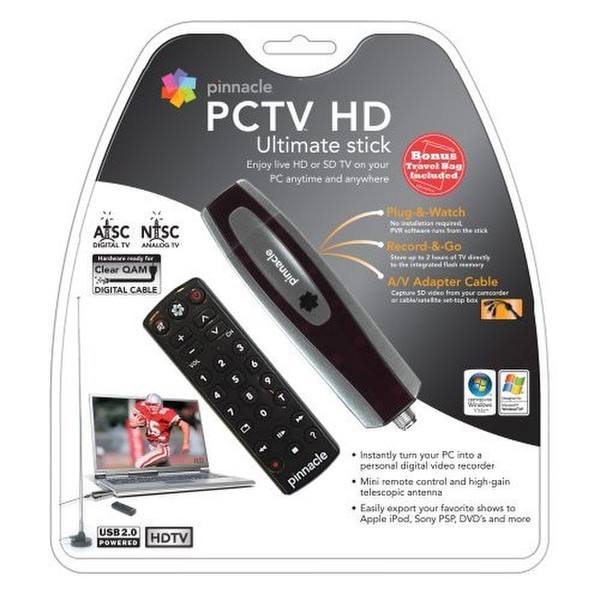 Pinnacle PCTV HD Ultimate Stick Analog,DVB-T USB
