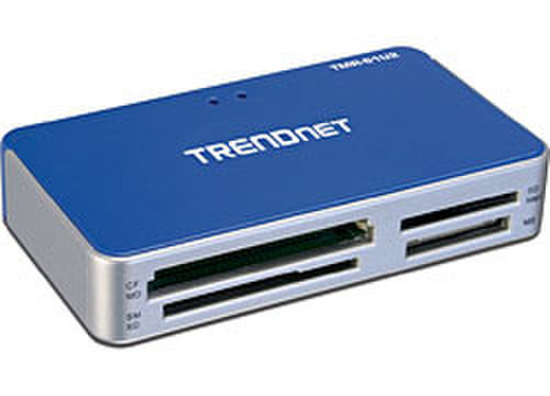 Trendnet TMR61U2 Синий устройство для чтения карт флэш-памяти