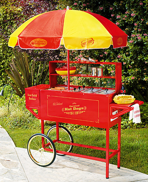 Nostalgia Electrics Hot Dog Cart & Umbrella