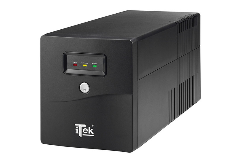 iTek WalkPower 1000 1000VA 4AC outlet(s) Tower Black uninterruptible power supply (UPS)