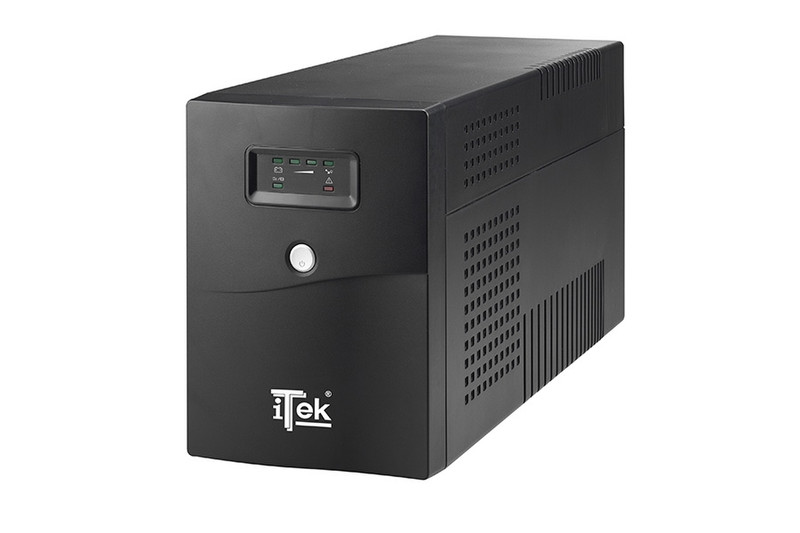 iTek WalkPower 2000 2000VA 4AC outlet(s) Tower Black uninterruptible power supply (UPS)