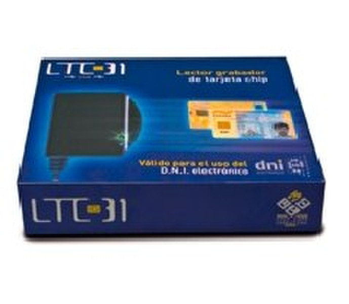 C3PO LTC31 USB USB 2.0 Черный считыватель сим-карт