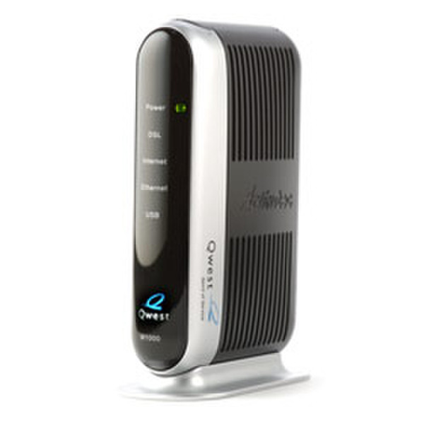 Actiontec M1000 ADSL Black,Silver wired router