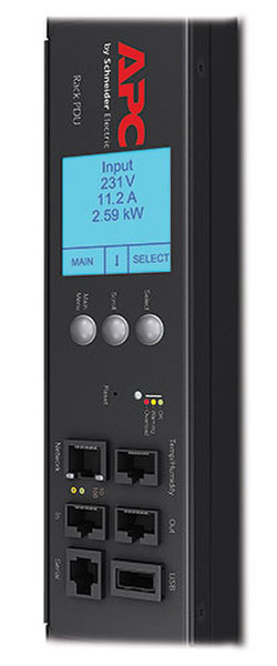 APC AP8681 24AC outlet(s) 0U Black power distribution unit (PDU)