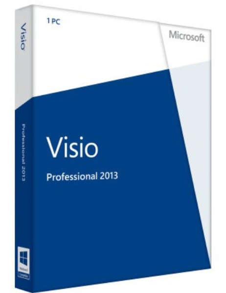 Microsoft Visio Professional 2013, 32/64 bit, DK