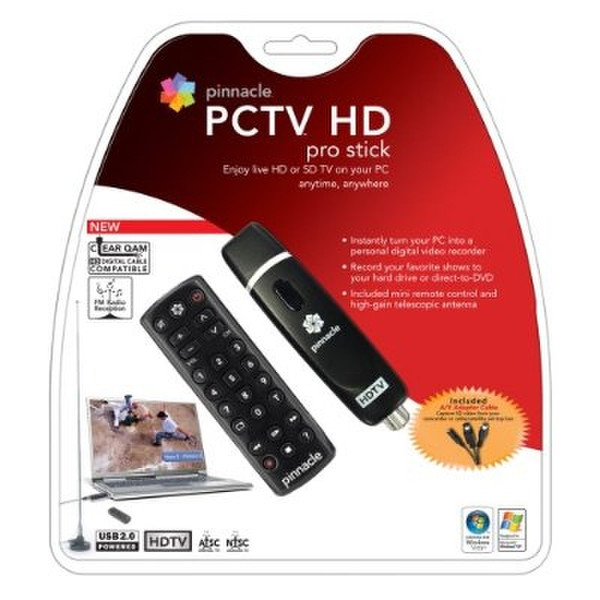 Pinnacle PCTV HD Pro Stick Analog,DVB-T USB