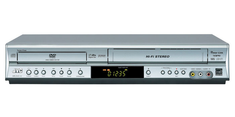 JVC HR-XVC12S DVD Player + VHS Recorder