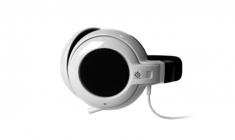 Steelseries Siberia Full-Size Binaural Wired White mobile headset