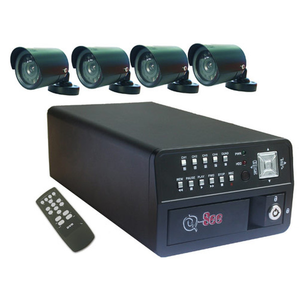 Q-See 4 Channel Video Surveillance System
