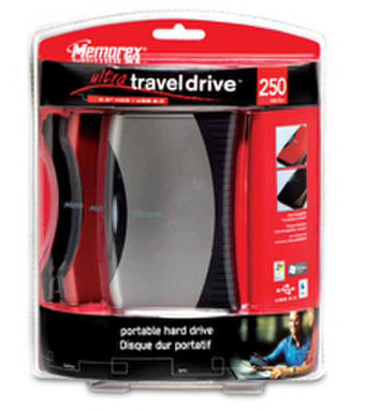 Memorex Ultra TravelDrive™ 250GB 2.0 250ГБ внешний жесткий диск