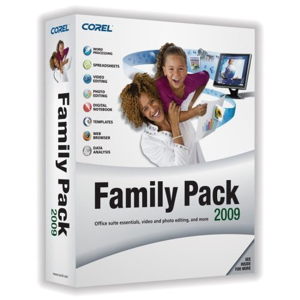 Corel Family Pack 2009 Englisch