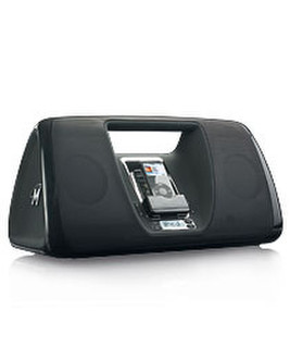 Memorex iMove™ Boombox Black 12W Black docking speaker