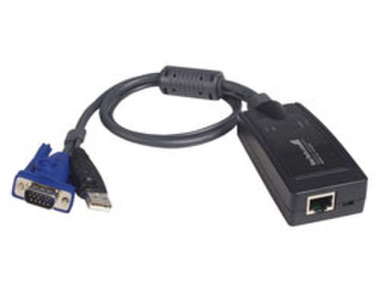 StarTech.com Server Interface Module for USB 1 - RJ45 F 1 x USB Type A M, 1 x HDB-15 M кабельный разъем/переходник