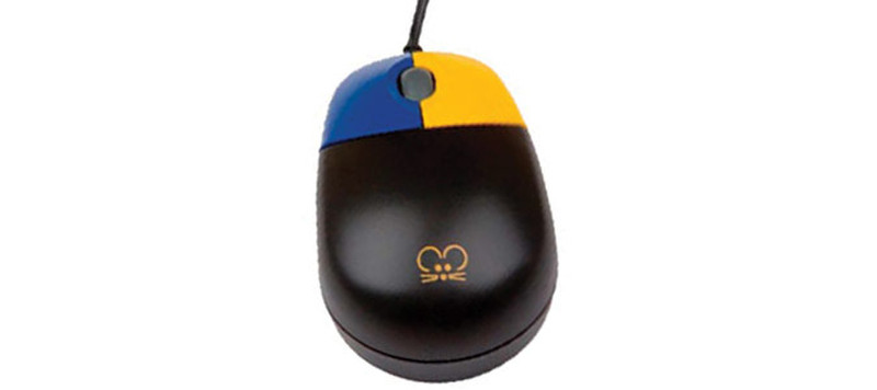 Chester Creek Tech Tiny Mouse™ Optical - Black USB+PS/2 Оптический 800dpi компьютерная мышь
