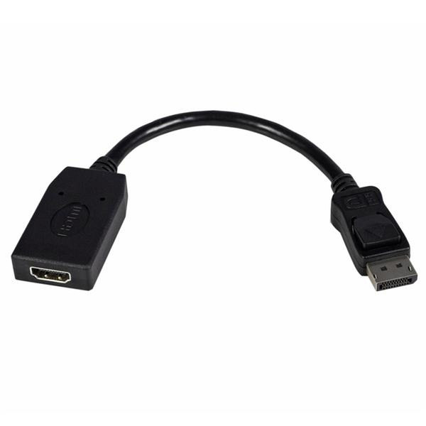 StarTech.com DP2HDMI 1 - Display Port M 1 - HDMI F Черный кабельный разъем/переходник