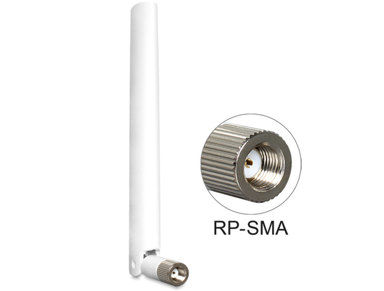 DeLOCK 88460 Mit kugelförmiger Richtcharakteristik RP-SMA 4dBi Netzwerk-Antenne