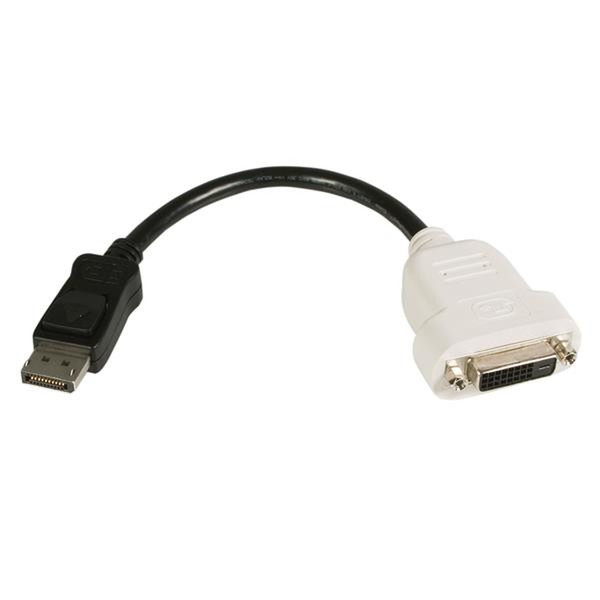 StarTech.com DP2DVI 0.24м DisplayPort DVI-D Черный адаптер для видео кабеля