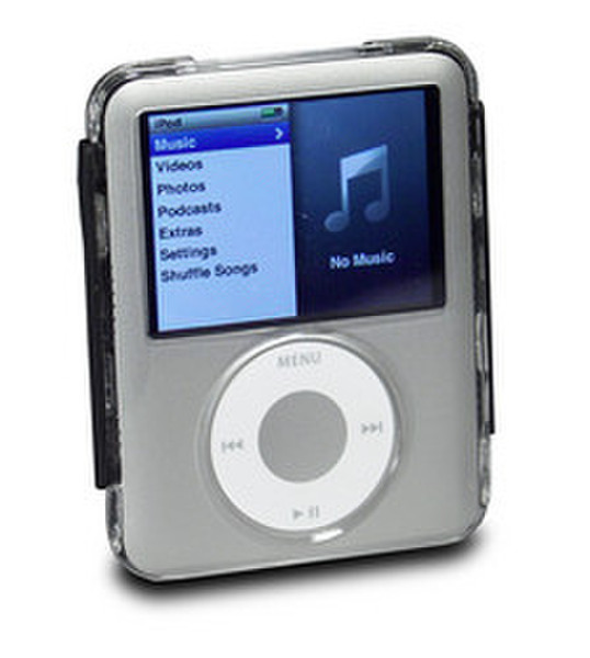 Saunders iPod Nano Aluminum Hardcase - 3rd Generation Cеребряный