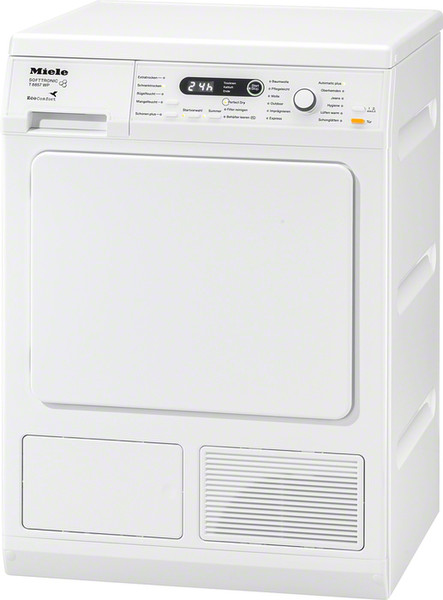 Miele T 8857 WP Freistehend Toplader A Weiß Wäschetrockner