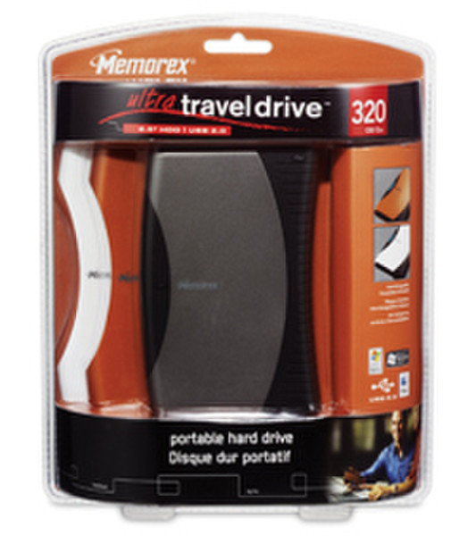 Memorex Ultra TravelDrive™ 320GB 2.0 320GB external hard drive