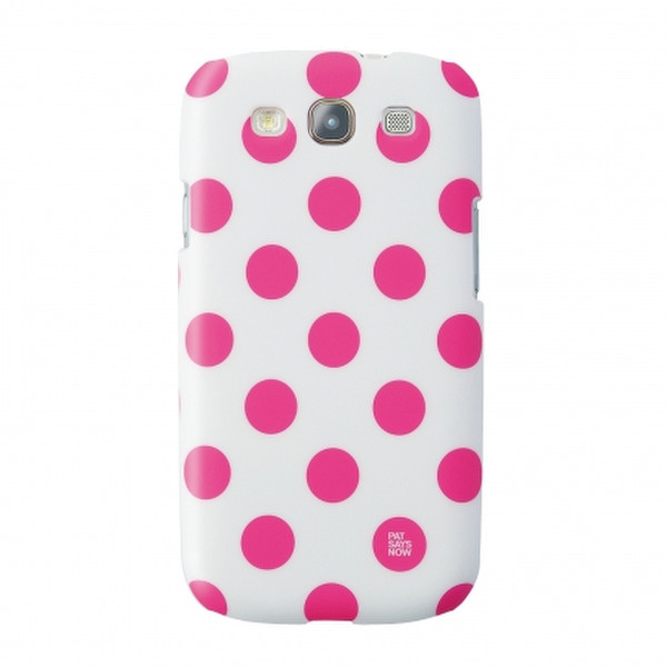 Pat Says Now 4204 Cover case Розовый, Белый чехол для мобильного телефона