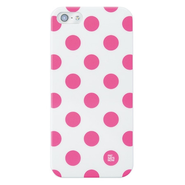 Pat Says Now Polka Dot Cover case Weiß