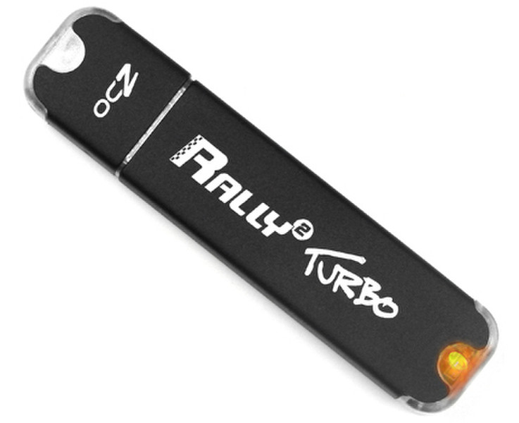 OCZ Technology Rally2 Turbo USB 2.0 Flash Drive 4GB 4GB USB 2.0 Typ A Schwarz USB-Stick