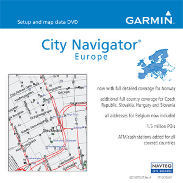 Garmin City Navigator® Europe