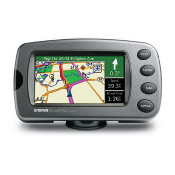 Garmin StreetPilot 2730 Navigator Фиксированный ЖК Сенсорный экран 420г Черный навигатор