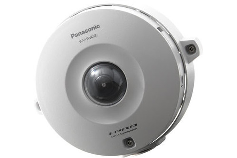 Panasonic WVSW458 IP security camera Для помещений Dome Белый камера видеонаблюдения