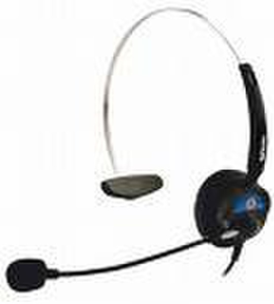 Snom HS-MM3 Monaural Wired Black,Blue mobile headset