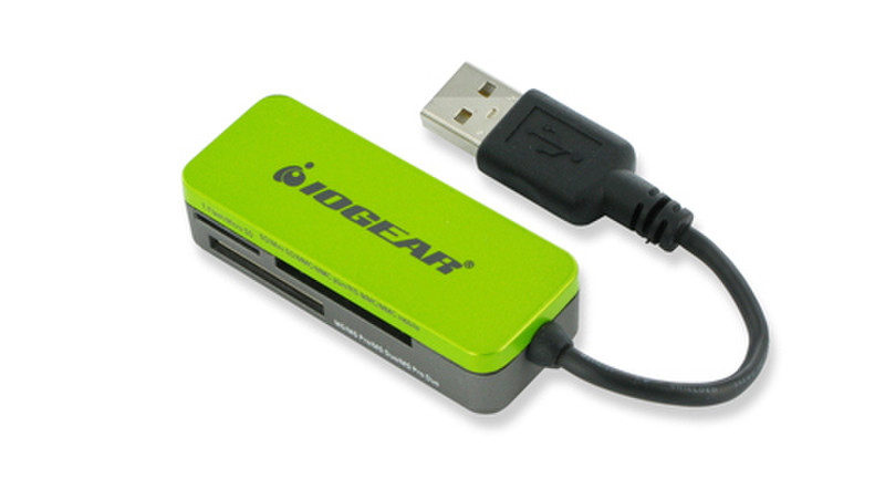 iogear 12-in-1 Pocket Card Reader/Writer USB 2.0 устройство для чтения карт флэш-памяти