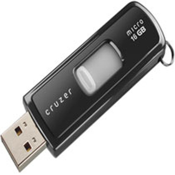 Sandisk Cruzer Micro 16ГБ Черный USB флеш накопитель