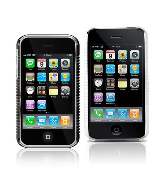 Macally Protective snap-on cover for iPhone Schwarz