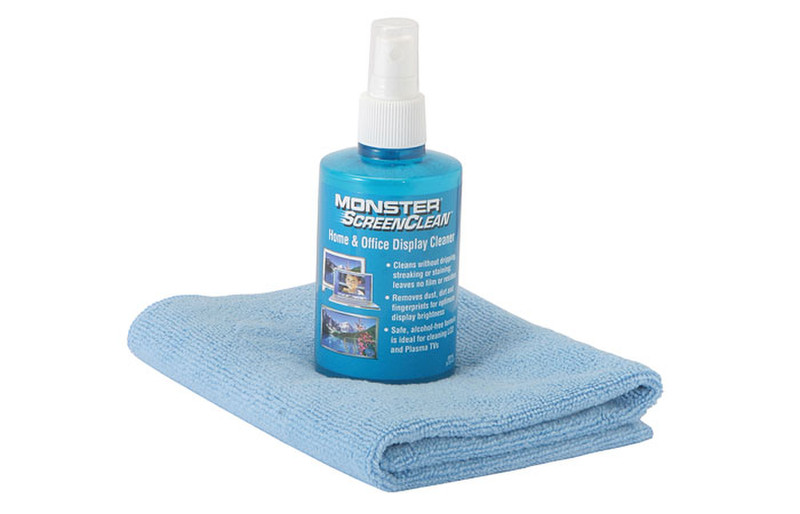 Monster Cable Ultimate Performance TV Cleaning Kit Bildschirme/Kunststoffe Equipment cleansing wet & dry cloths