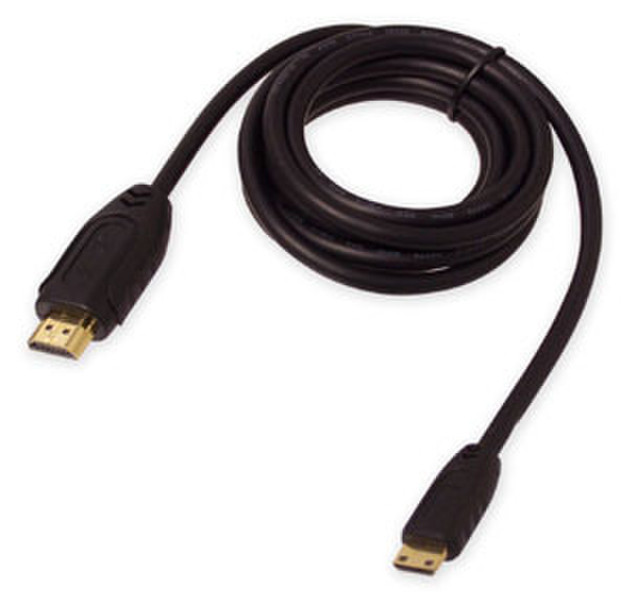Sigma Mini HDMI Cable-2 Meters 2m HDMI Mini-HDMI Schwarz HDMI-Kabel