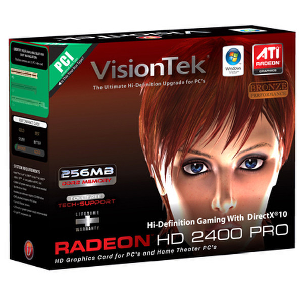 VisionTek 900195 GDDR2 Grafikkarte