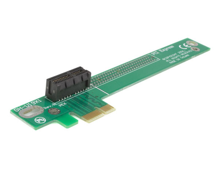 StarTech.com PCI-Express 1x Left Slot Riser Card интерфейсная карта/адаптер