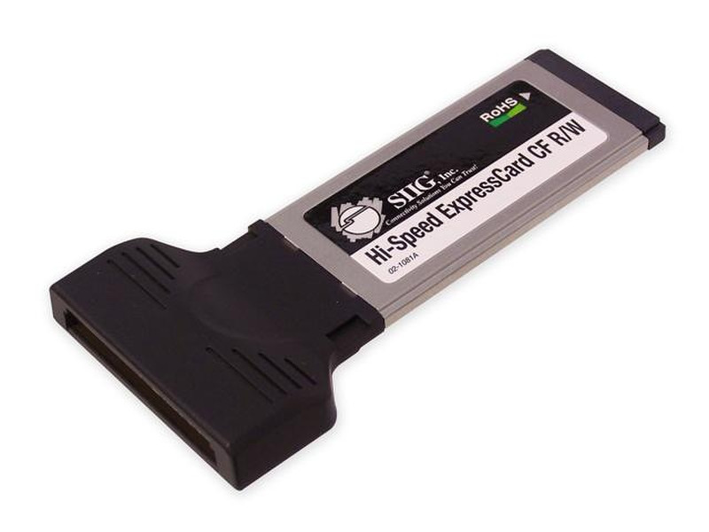 Sigma Hi-Speed ExpressCard CF R/W interface cards/adapter