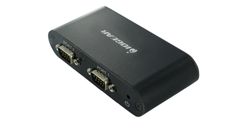 iogear USB to 2-port Serial RS-232 Converter Schnittstellenkarte/Adapter