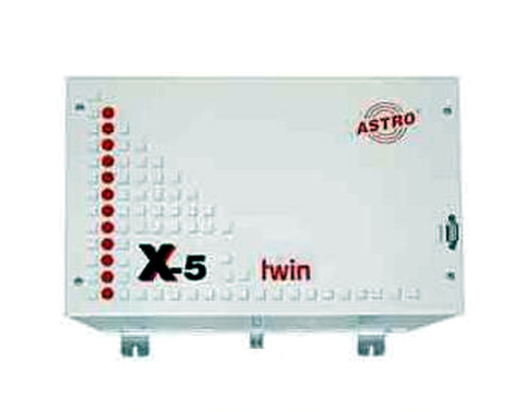 Astro X-5 twin DVB-S/PAL White rack