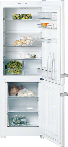 Miele KD 12823 S Отдельностоящий 232л 91л A+ Белый холодильник с морозильной камерой