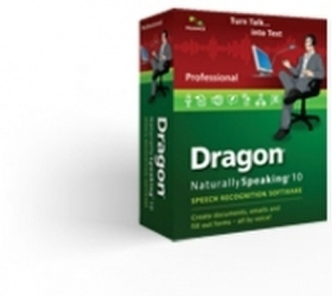 Nuance Dragon NaturallySpeaking Professional 10.0, FR, Upgrade from Professional