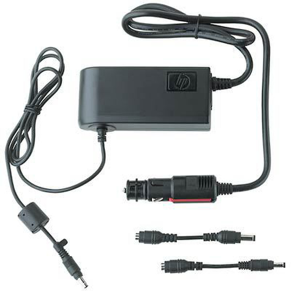 HP 90W Auto/Truck Adapter Черный адаптер питания / инвертор