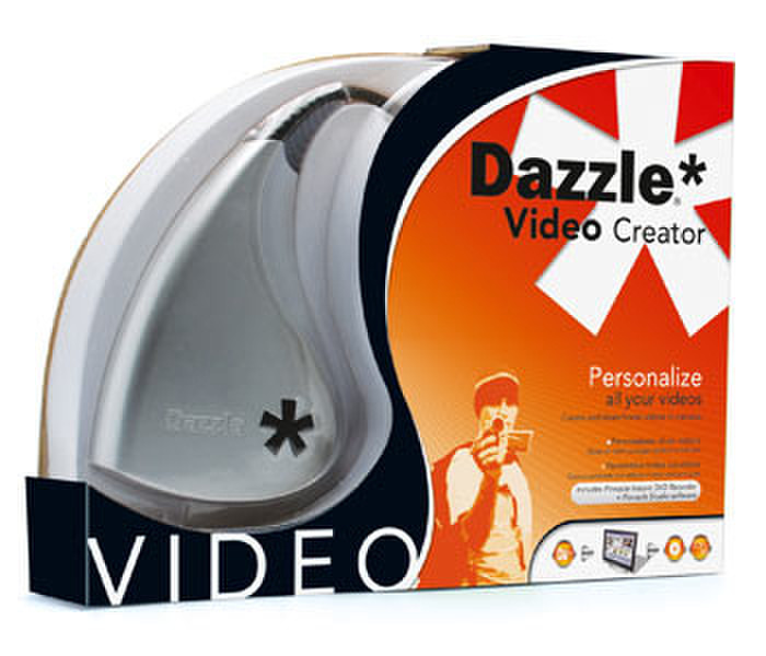 Pinnacle Dazzle Video Creator устройство оцифровки видеоизображения