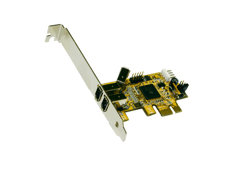 EXSYS 2+1 Port FireWire PCI-E Card Schnittstellenkarte/Adapter